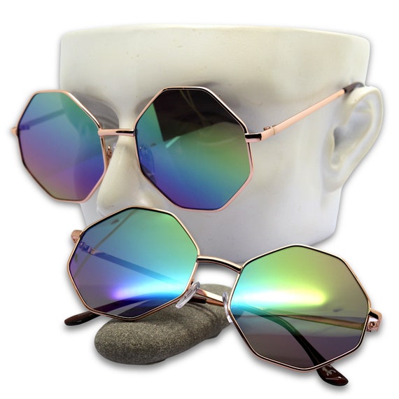 Women\'s Multicolor Sunglasses Amazon.com: SUNOVELTIES 16 Mixed Style Rimless Sunglasses  main image 3