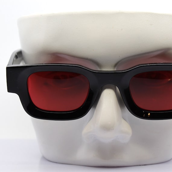 POLARIZED small square rectangular Sunglasses man… - image 3