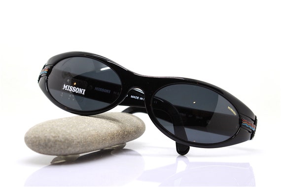 MISSONI M270/S by Safilo Made in Italy Wrap Oval Sunglasses  display picture 1