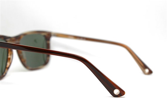 HENKO square rectangular classic sunglasses man t… - image 8