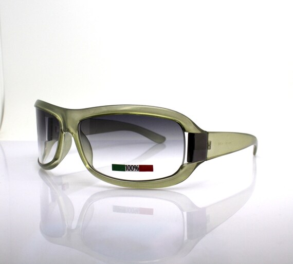 MASK SUNGLASSES man woman Made in Italy 100% gree… - image 5