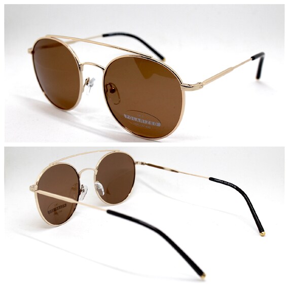 Occhiali Pilota da Aviatore classic look Nero Blu Occhiali Da Sole Occhiali