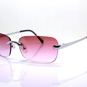 Lunettes De Vue TOD'S Glasant - Monture Métal Argenté Et Barre Peau Fuxia - Neuf Avec étiquettes Et Boîte - Italie