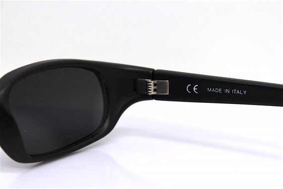 Made in Italy Small size rectangular sunglasses m… - image 8