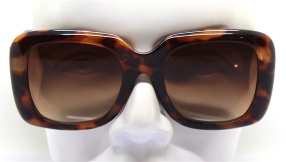 Classic big square oversize sunglasses woman brow… - image 9