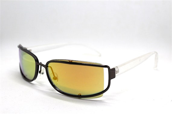 Occhiali Da Sole Vintage Ovali In Metallo AP3662 - Protezione UV400, Montatura Rettangolare Per Uomo E Donna