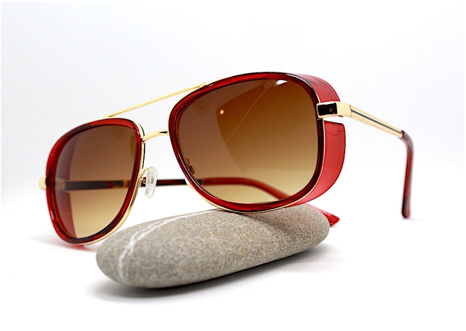 CHAGALL LL2555 ORO NERO OCCHIALI DA SOLE VINTAGE - Optipoint - Lux