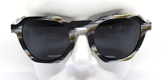Big Square octagonal sunglasses man woman acetate… - image 5
