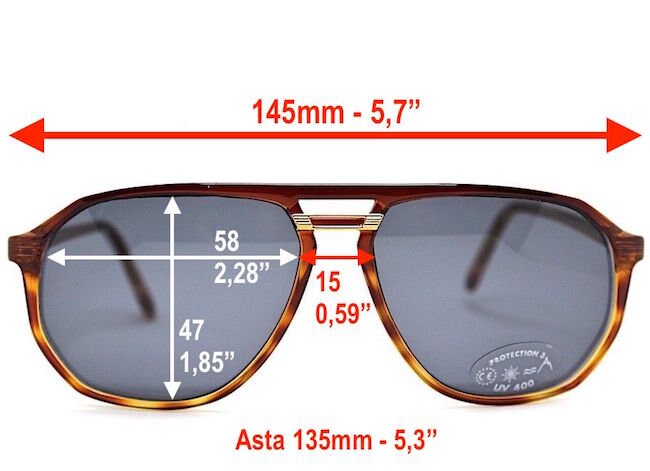 Occhiali Da Sole Uomo Vintage Retrò Pilot E Goccia Quadrato | Etsy Israel