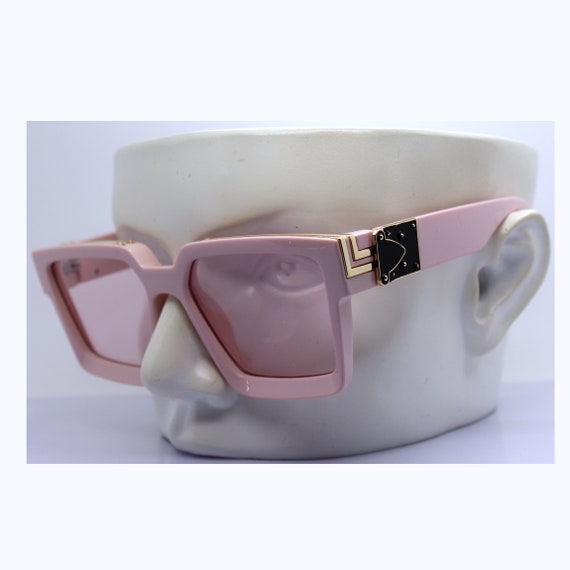 Oversize sunglasses man woman Big square pastel p… - image 8