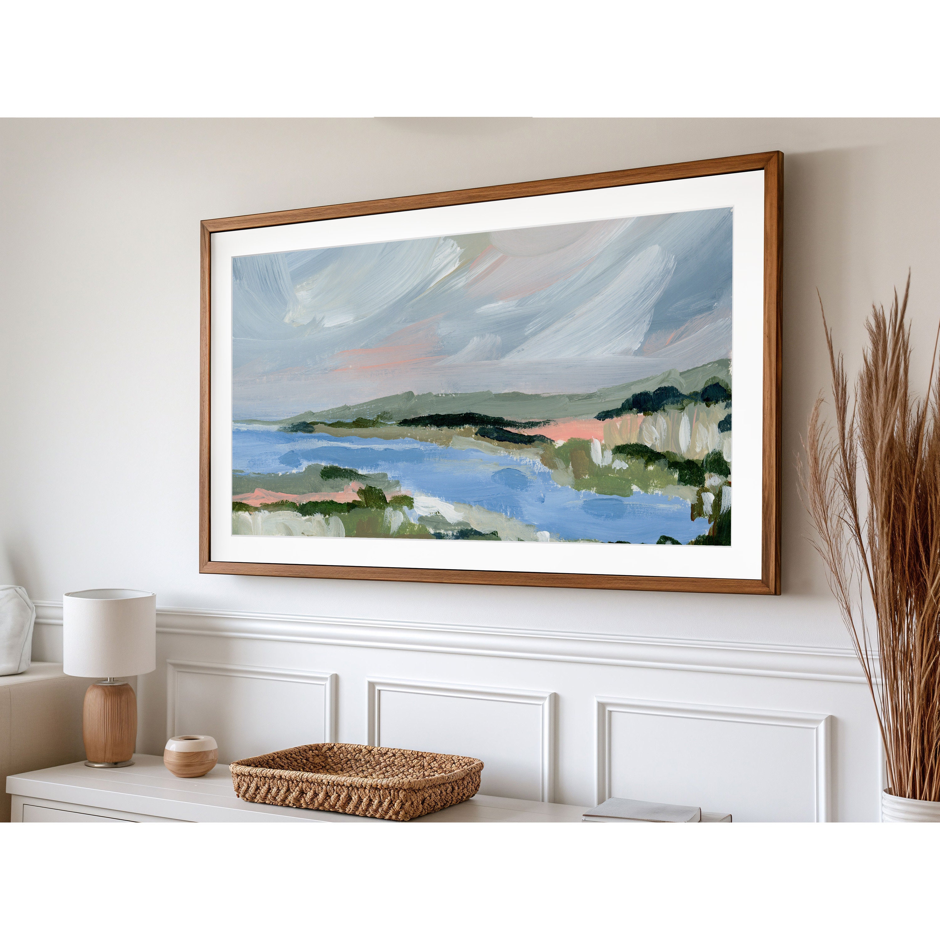 Samsung Frame TV向け海岸風景アート（デジタルダウンロード） - Etsy 日本