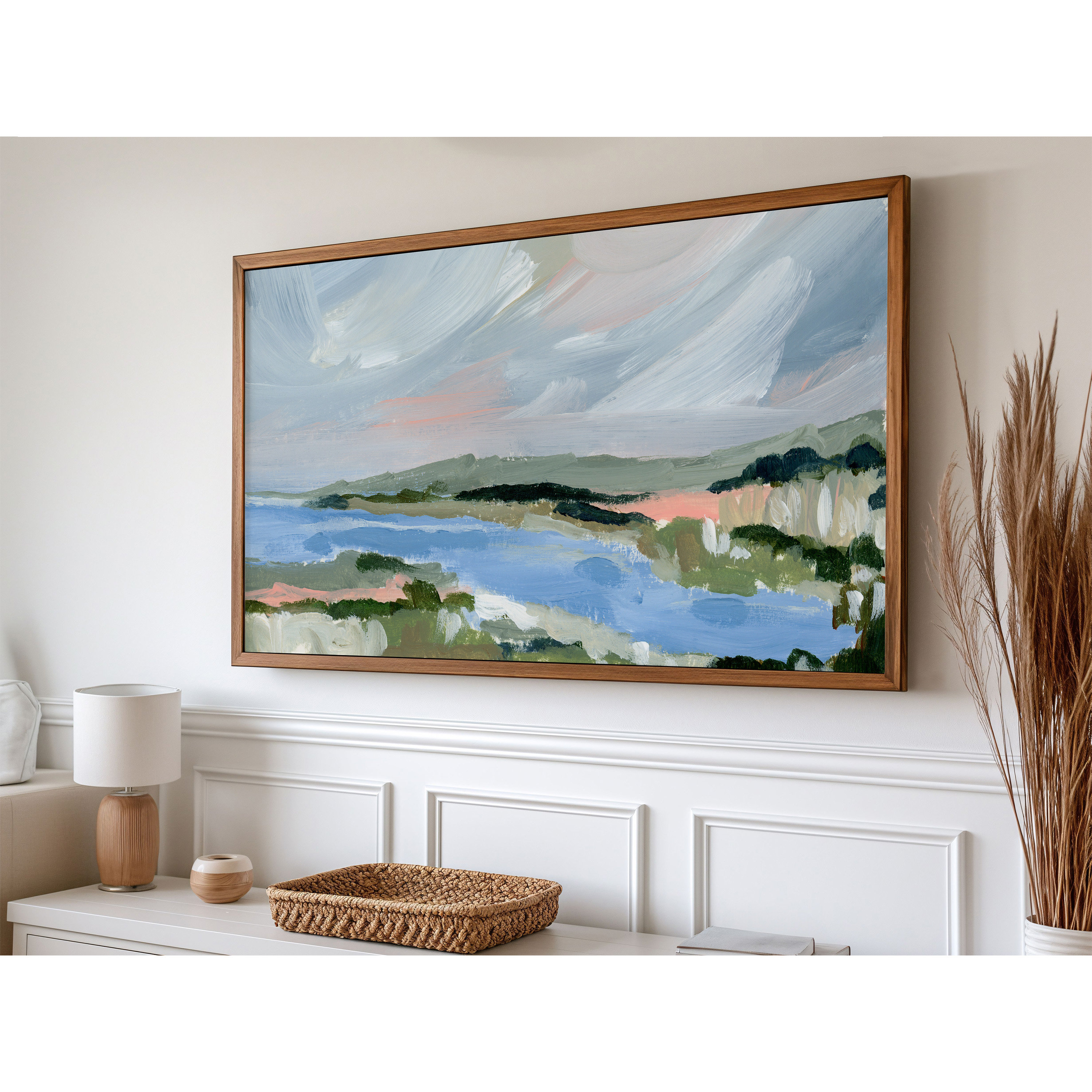 Samsung Frame TV向け海岸風景アート（デジタルダウンロード） - Etsy 日本