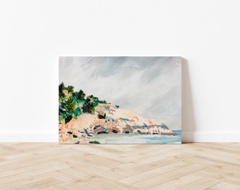 Singing Beach on Canvas Wrap, Beach Art on Gallery Wrap Canvas, Coastal Wall Art, Coastal Decor, Beach House Decor