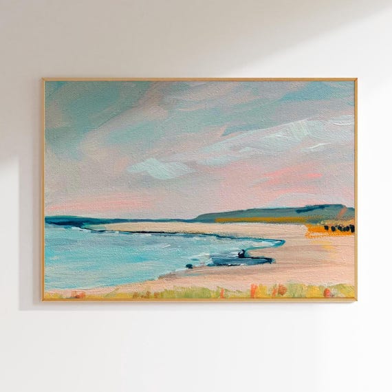 Crane Beach Art Print: Ipswich, MA Coastal Sunset Landscape