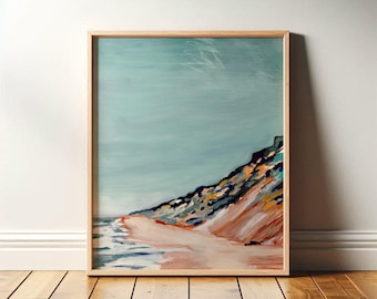 Cape Cod Düne Kunstdruck: Abstrakte Küstenlandschaft
