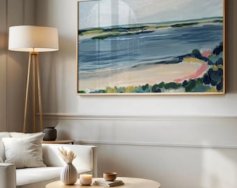 Chatham Cape Cod Art Print: North Beach Island Coastal View