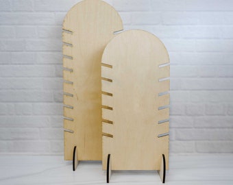Downloadable SVG Necklace Jewelry Display for laser cutter