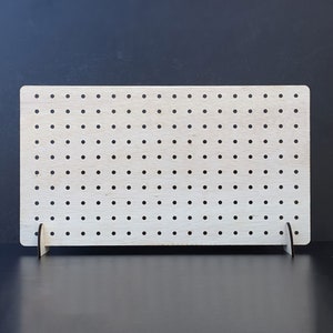 Laser Cut Peg Board Display SVG File: Craft Fair Jewelry Display (Digital Download)