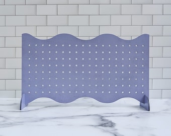 Wavy Peg Board Display SVG File: Laser Cut Craft Fair Display (Digital Download)