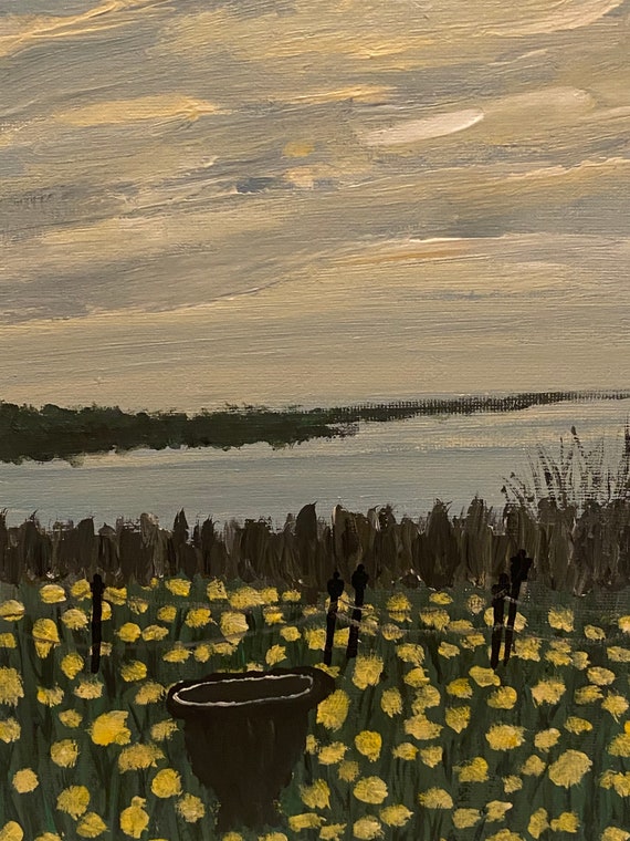 Newport RI Daffodils on the Cliff Walk Etsy