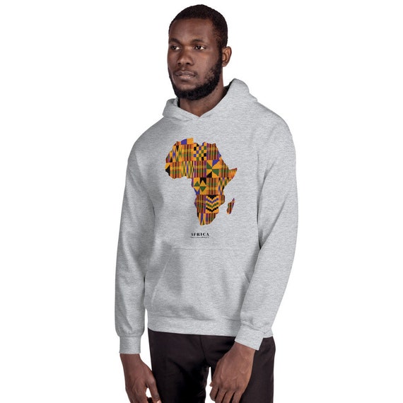african print hoodie