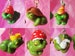 Frogs With Hats Earrings: (party hat, crown, cowboy, tophat...) 