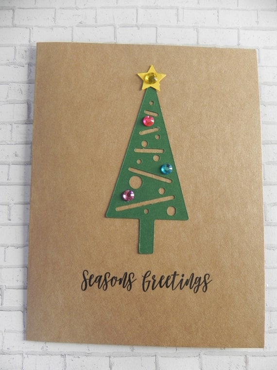Christmas Tree Holiday Card Set