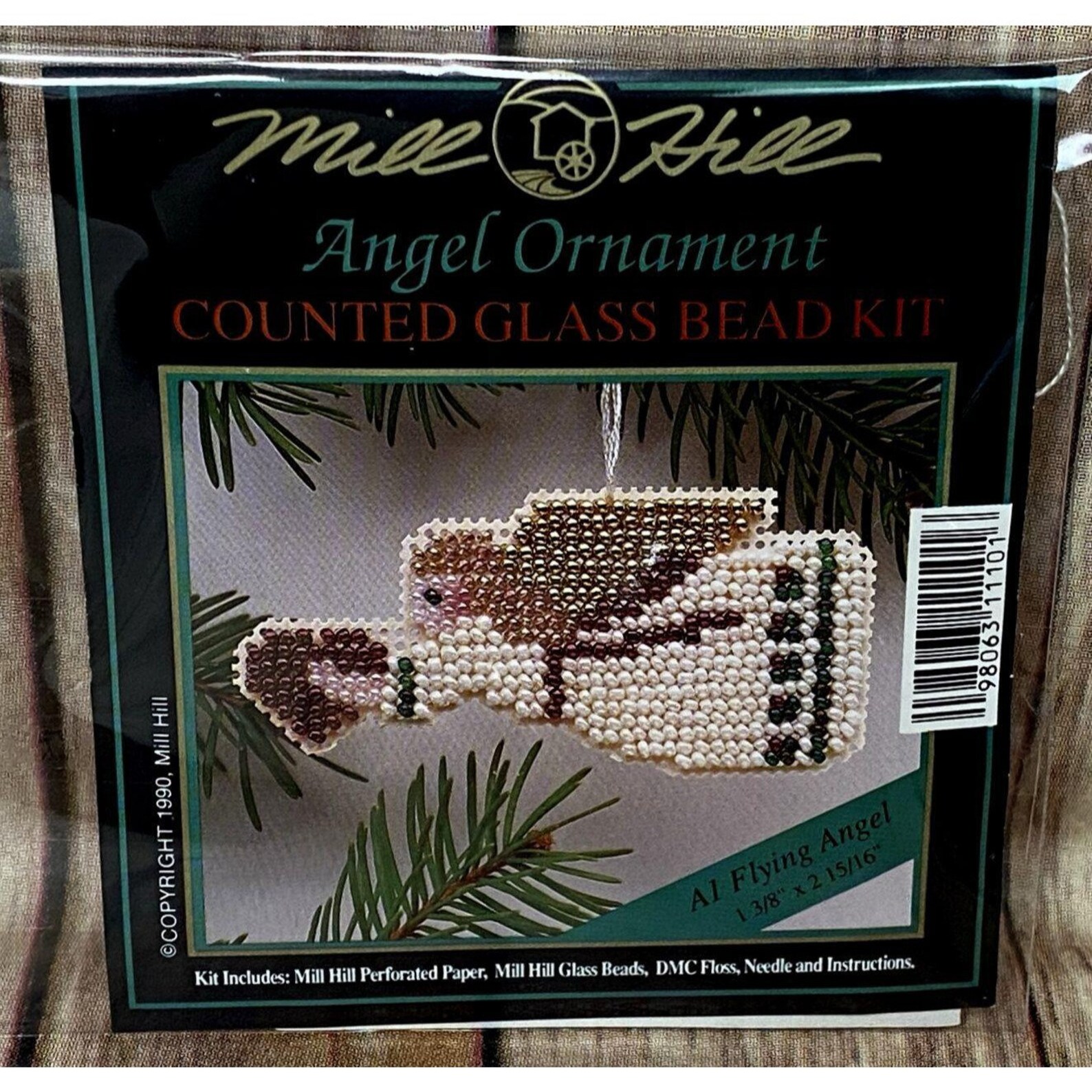 Mill Hill Bead Kits Vtg 3 Bracelet Angel Ornament & Beaded Etsy