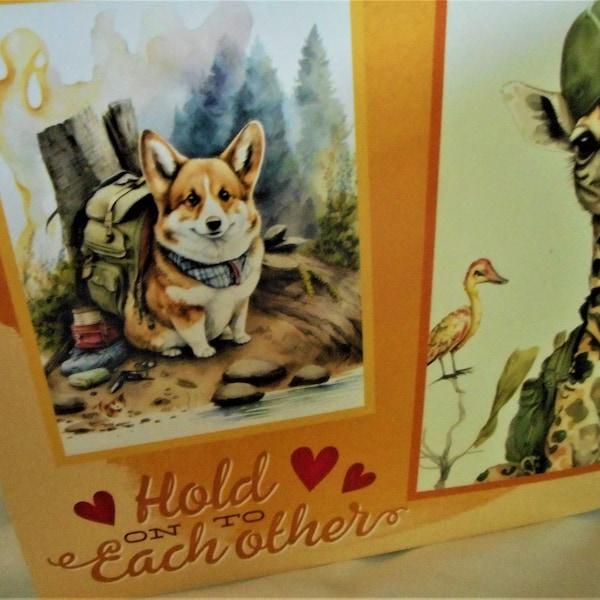 Henry the Hiking Corgi ... small book. coffee table book, picture book, kids book ... #392