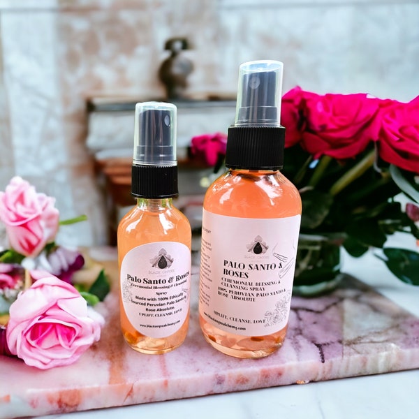 Palo Santo + Roses Ceremonial Blessing & Cleansing Spray