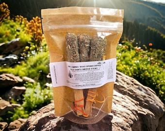Abre Camino Road Opener Dipped Ethically Sourced Palo Santo Smudge Sticks