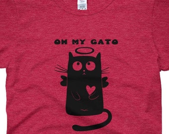 Cat Shirt Oh My Gato Shirt Funny Cat 