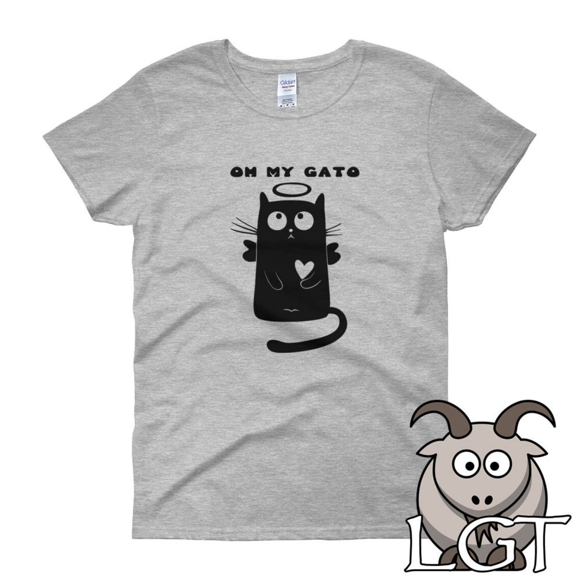 Cat Shirt Oh My Gato Shirt Funny Cat Shirt Cute Cat Shirt Etsy Italia