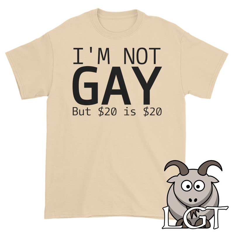 not gay shirt meme