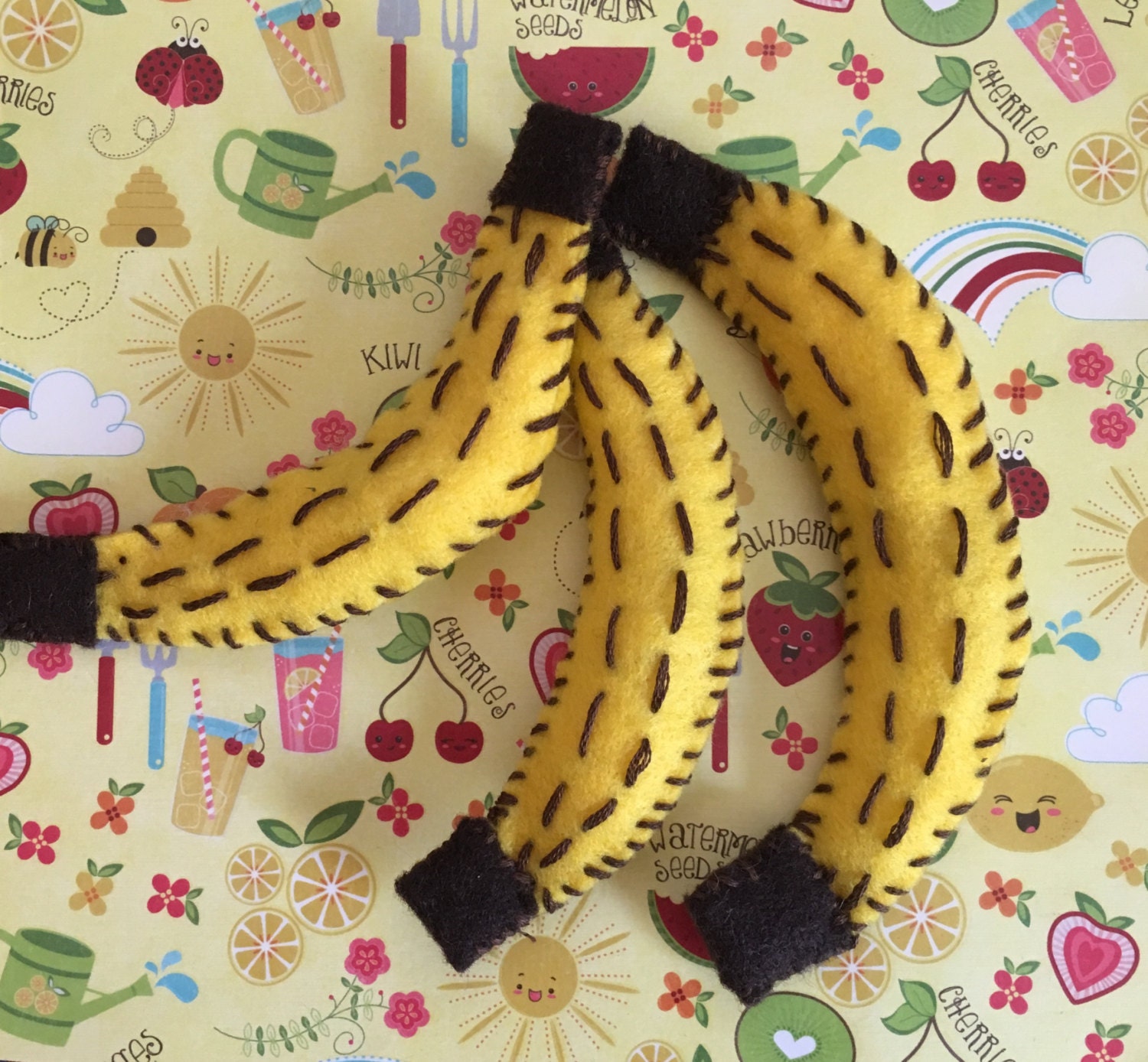 Banana Cat Toy with Catnip and Jingle Bells Etsy