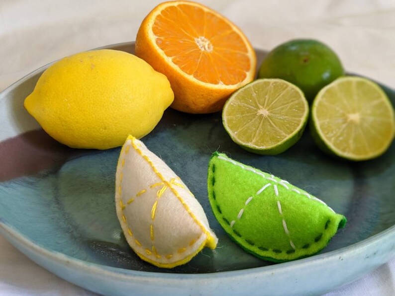 fruit slice toy set