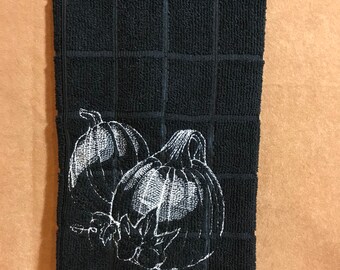 Halloween kitchen towel