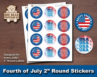 Avery Round Labels - Etsy