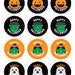 Halloween, Halloween Labels, Halloween Stickers, Printable, DIY, Scary ...