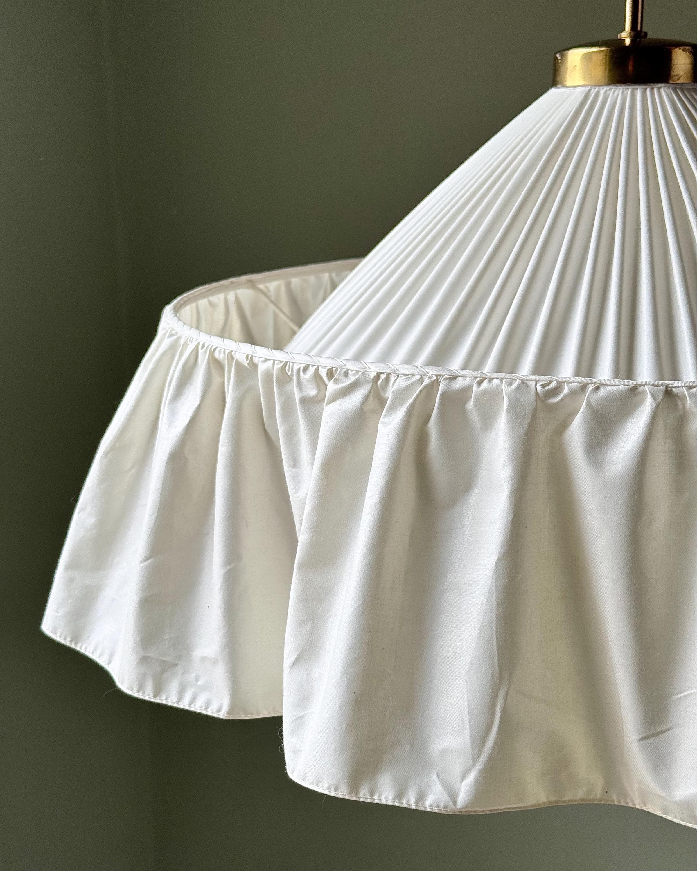 Josef Frank for Svenskt Tenn “carl Larsson's Lamp” Pleated Silk