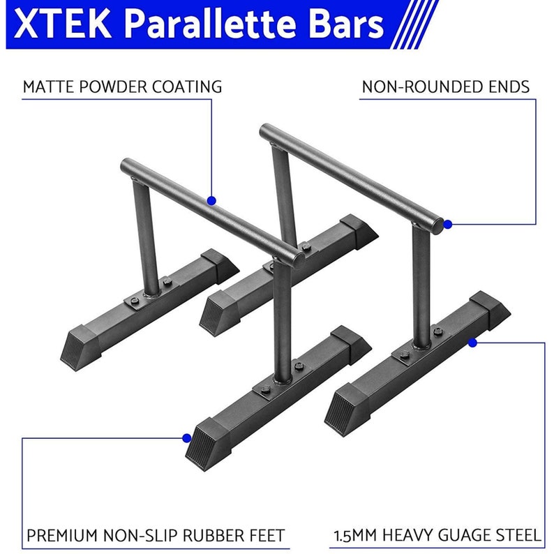 XL Parallette Bars Versatile Push Up & Dip Bars for Strength Etsy