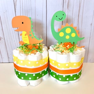 12+ Dinosaur Diaper Cake