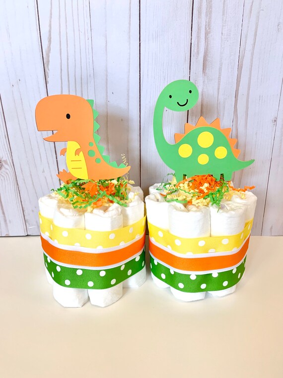 diaper cake dinosaur