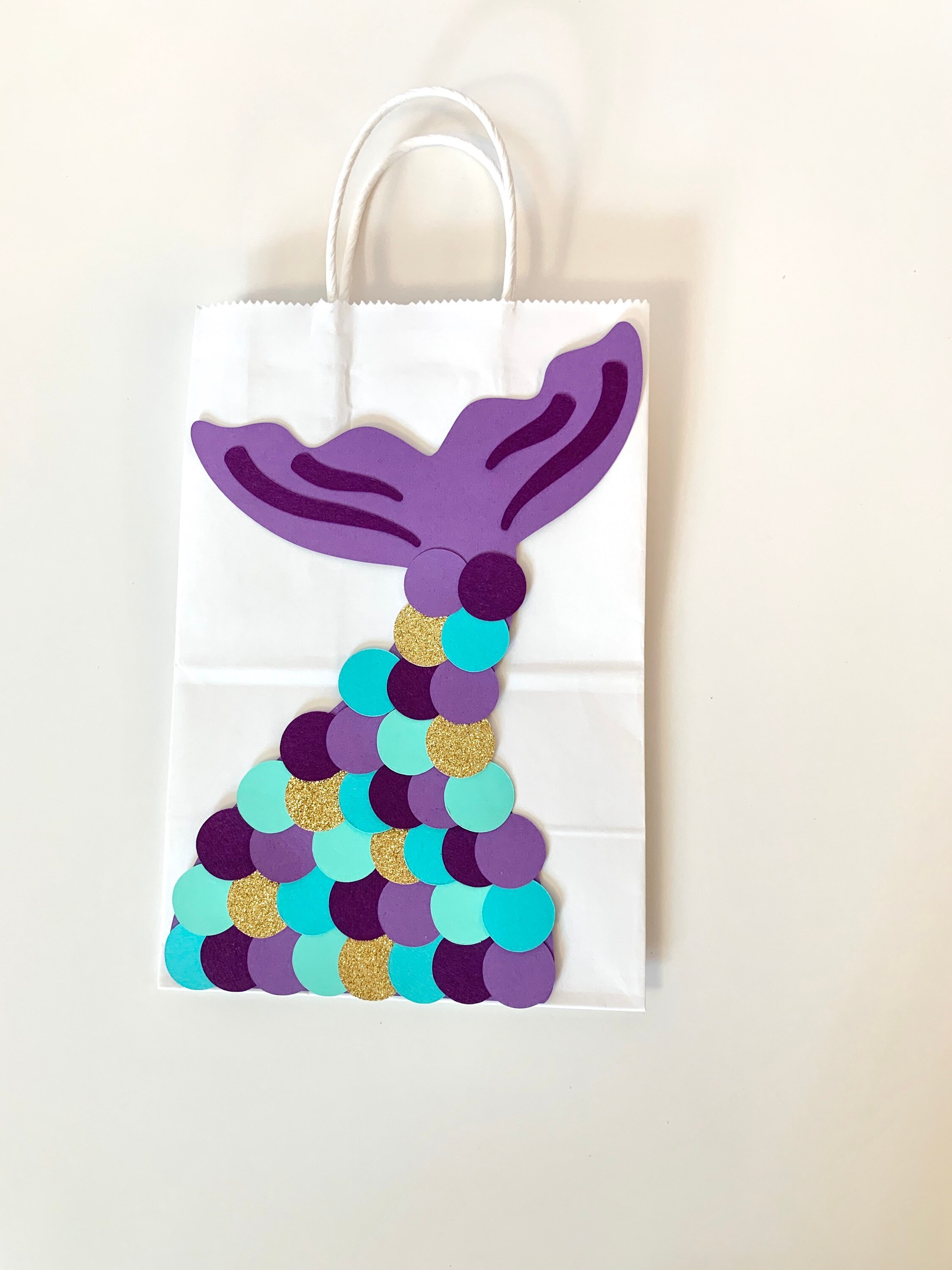 Mermaid Favor Bags / Favor Bags / Mermaid Tail Favor Bags / | Etsy