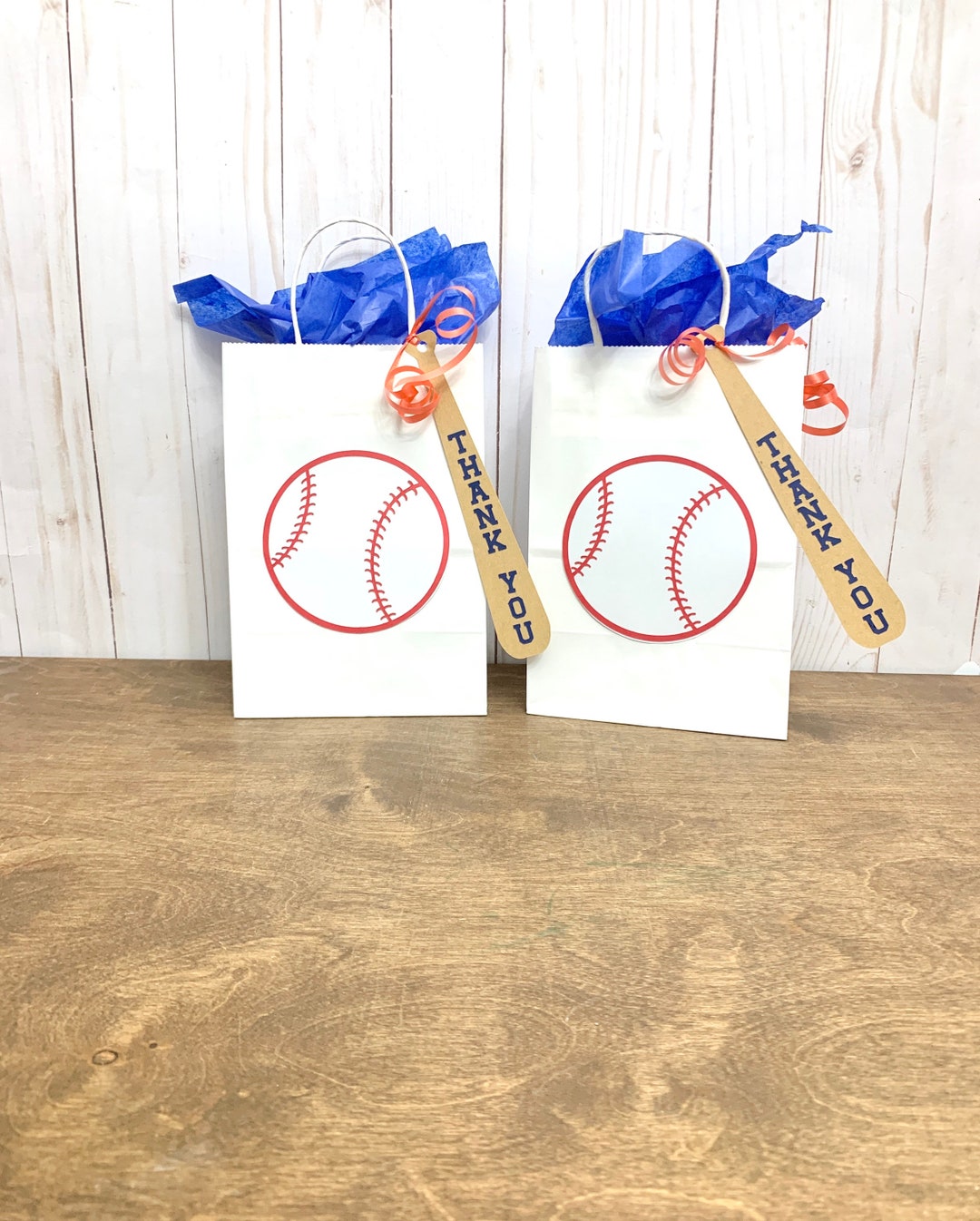 Baseball Favor Bags / Sports Favor Bags / Favor Bags / Etsy