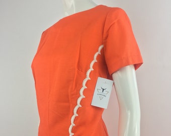 burnt orange summer dress