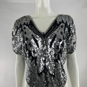 Silver Dressy Tops Etsy UK