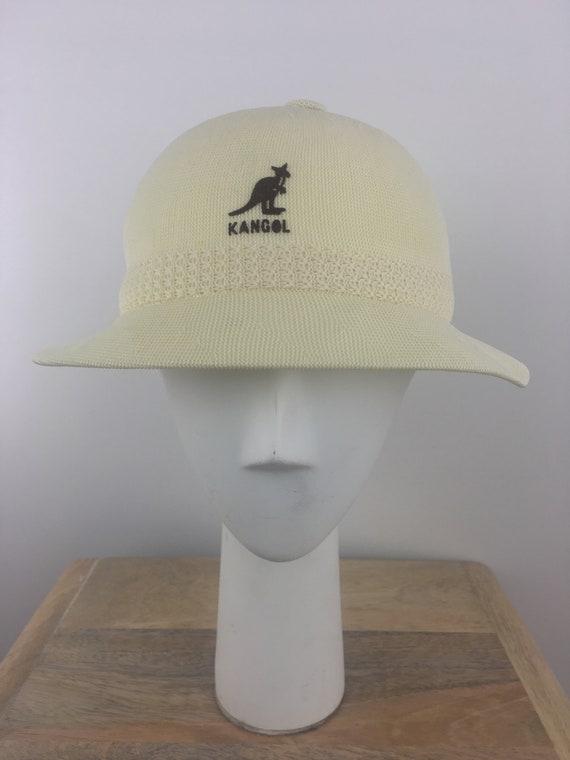 1980's Kangol Off White Bucket Hat|Fisherman's Hat