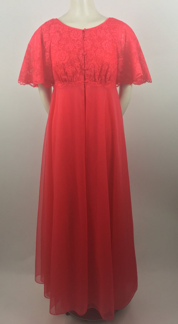 1960 s Vanity Fair Red Peignoir Setnight Gown W Matching Robered Honeymoon Lingeriered Anniversary Lingeriebridal Shower Giftsize S Etsy