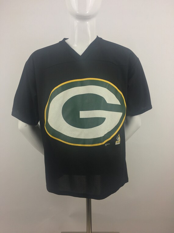 1990's Riddell Green Bay Packers Black Football P… - image 3